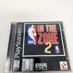 Konami NBA In The Zone 2 PlayStation Game - Black